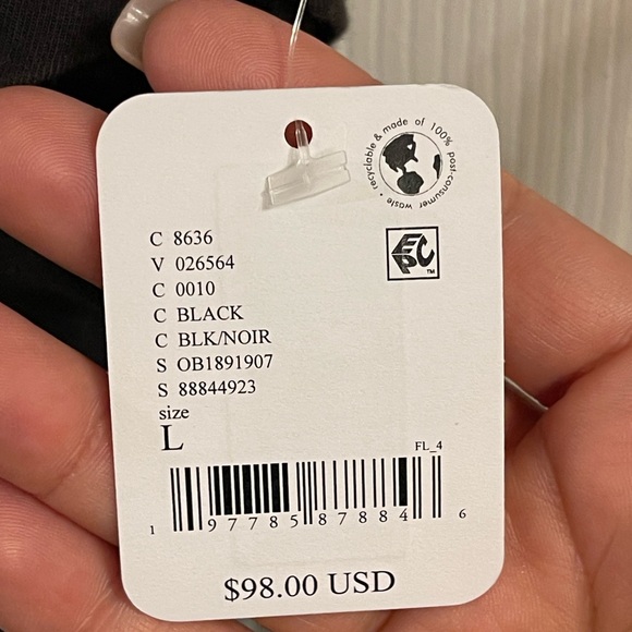 NWT FREE PEOPLE CROP TOP CRISS CROSS HEM - Picture 3 of 5